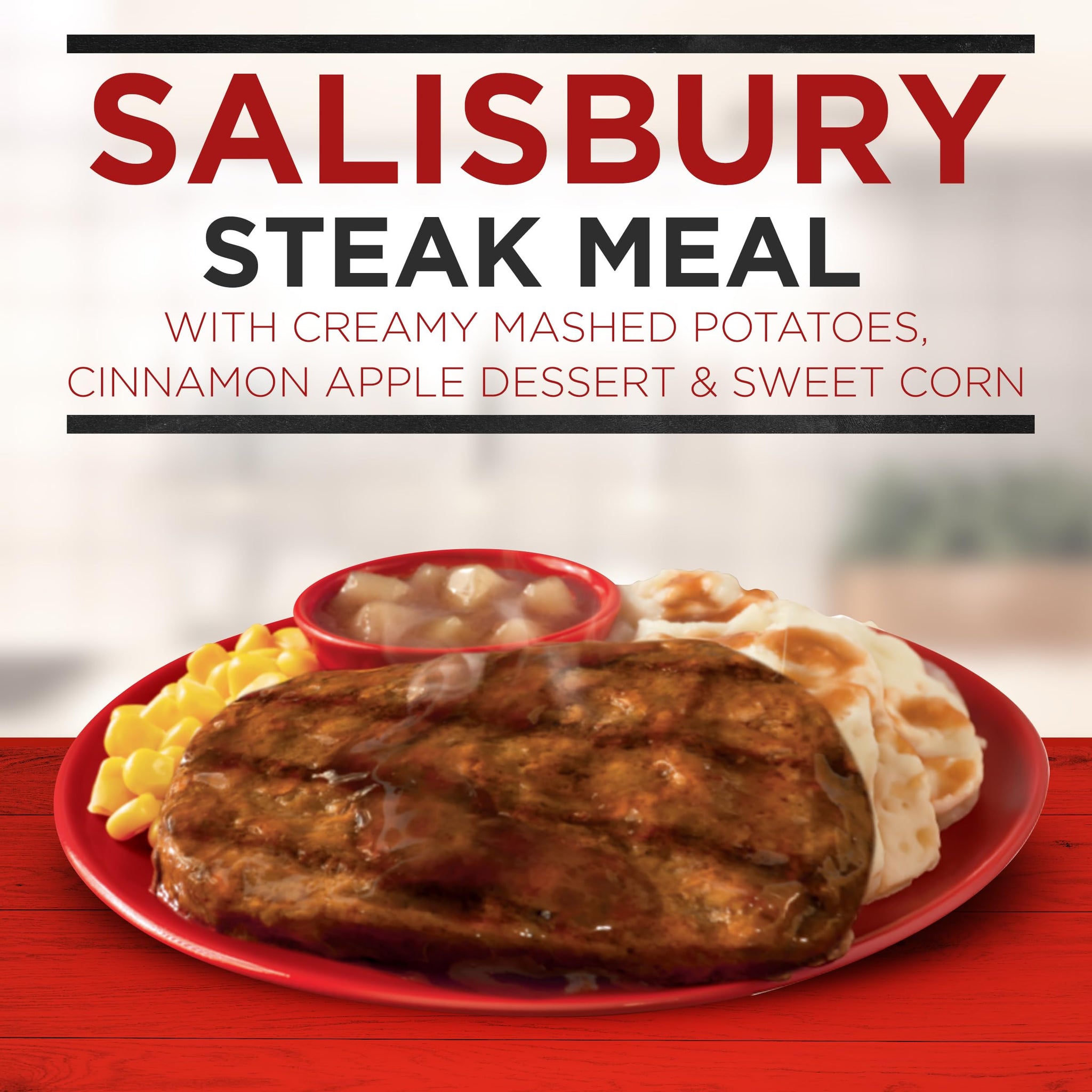 Banquet Salisbury Steak, Frozen Meal, 11.88 OZ