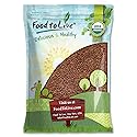 Food to Live Organic Red Rice, 8 Pounds - Non-GMO, Whole Grain Variety, Non-Sticky, Vegan, Kosher. Source of Protein. Rich in Antioxidants. Great as Side Dish. Perfect for Pilafs, Stir-Fries