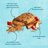 Nairn's Gluten Free Apple & Cinnamon Breakfast Biscuits, 5.64oz (Pack of 6)
