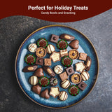 Chocolate Starlight Mints Individually Wrapped, 1 Pound | Mint Chocolate & Starlite Mints for Parties, Offices, Buffets | Rich Cocoa Hard Treats