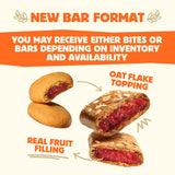 Olyra Strawberry Fruit Bars, Soft Baked, Prebiotic High Fiber Snack, Organic Snacks, Healthy Snacks for Adults and Kids, Low Sugar, Vegan, Office