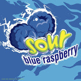 Hubba Bubba Sour Blue Raspberry Bubble Gum, 5 Piece (Pack of 18)
