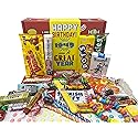 RETRO CANDY YUM ~ 81st Birthday Nostalgic Candy Gift Basket Box Assortment from Childhood Memories for Woman or Man Born 1945 jr