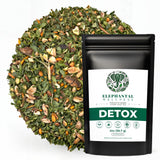 Elephantal Wellness Premium Detox Herbal Tea | Daily Liver, Kidney, Blood & Digestive Support with Turmeric, Nettle Tea, Milk Thistle, Dandelion Tea