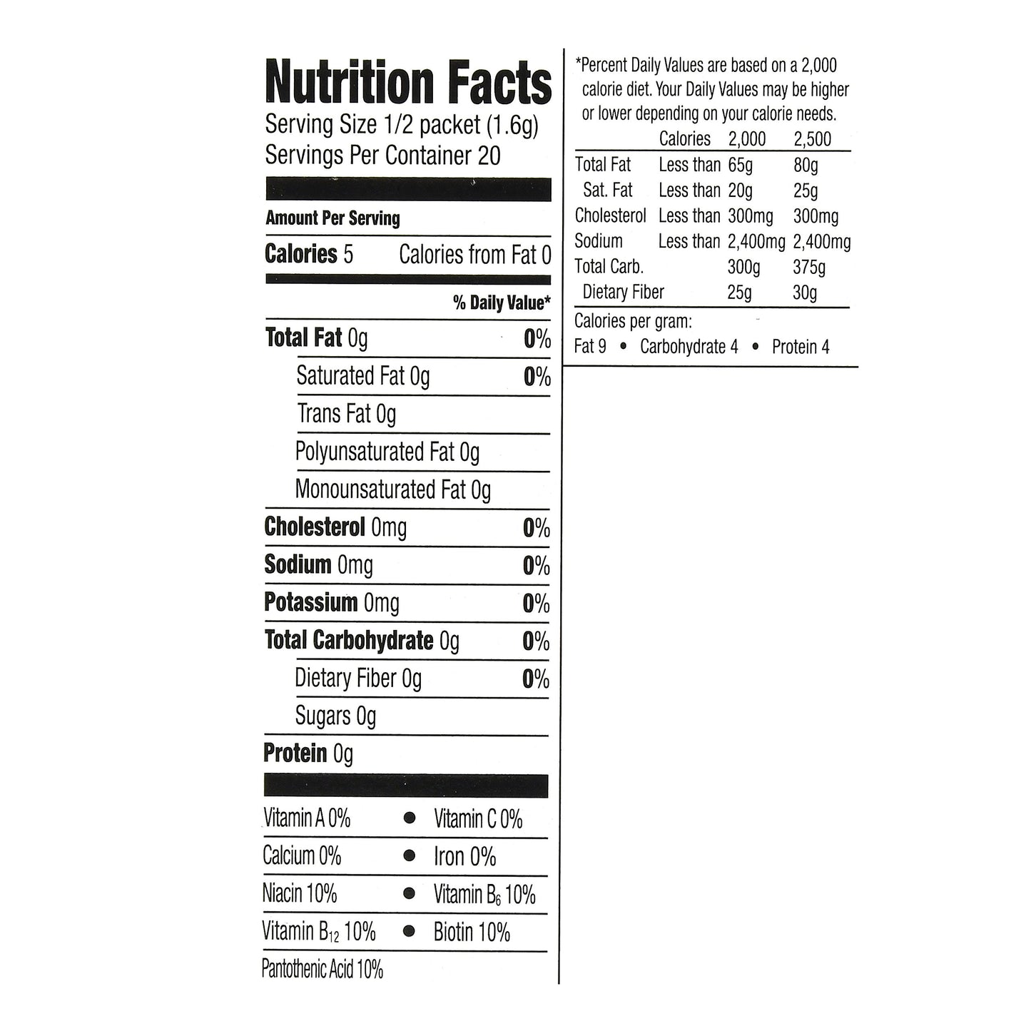 Great Value Grape Energy Drink Mix, 10ct (Pack of 6)
