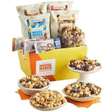 Moose Munch Gourmet Popcorn Collection By Harry & David, Popcorn Gift Basket, Includes Chocolate, Caramel, Salted Caramel Popcorn & Chocolate Bars