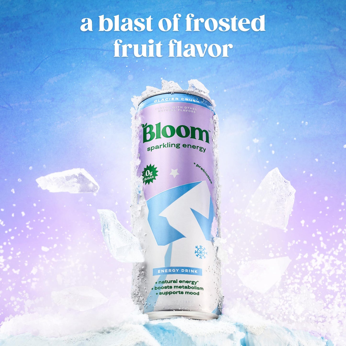 Bloom Nutrition Sparkling Energy Drink - Natural Caffeine, Zero Sugar, 180mg - Antioxidant-Rich with Green Coffee Bean, Green Tea Extract, Prebiotics