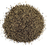 Black Peppercorn 16 Mesh, by Herb Co, Piper Nigrum Coarse Ground, From Indonesia, Kosher, Table Grind for Steaks, Rubs, Sauces, Soups & Everyday