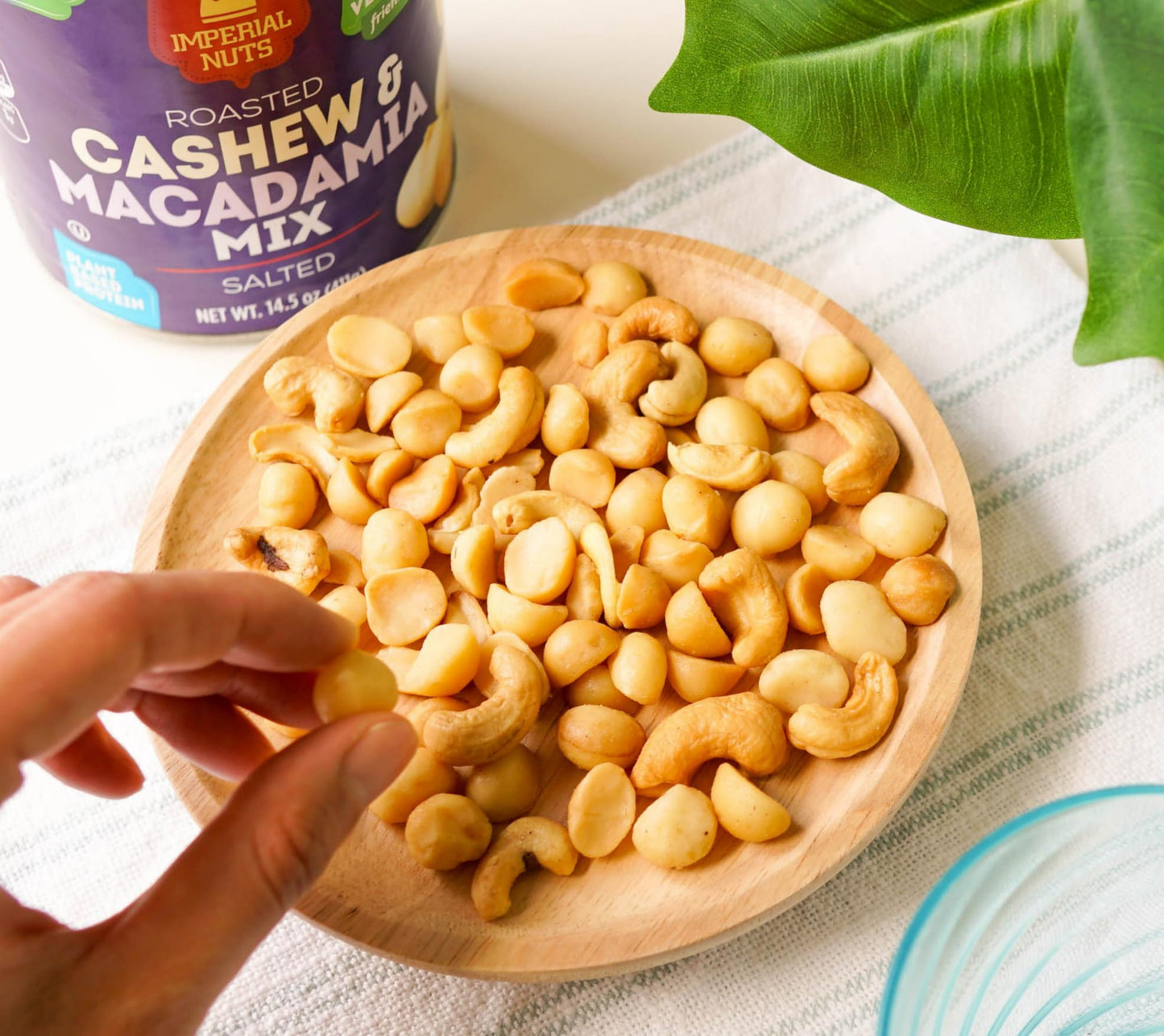 Imperial Nuts - Macadamia Nuts Oil Roasted Roasted | Gluten Free, Vegan and Keto Friendly Food | Plant Based Protein, Delicious Buttery Taste | Kosher