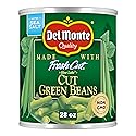 Del Monte Fresh Cut Blue Lake Cut Green Beans Canned Vegetables, 28 oz Can