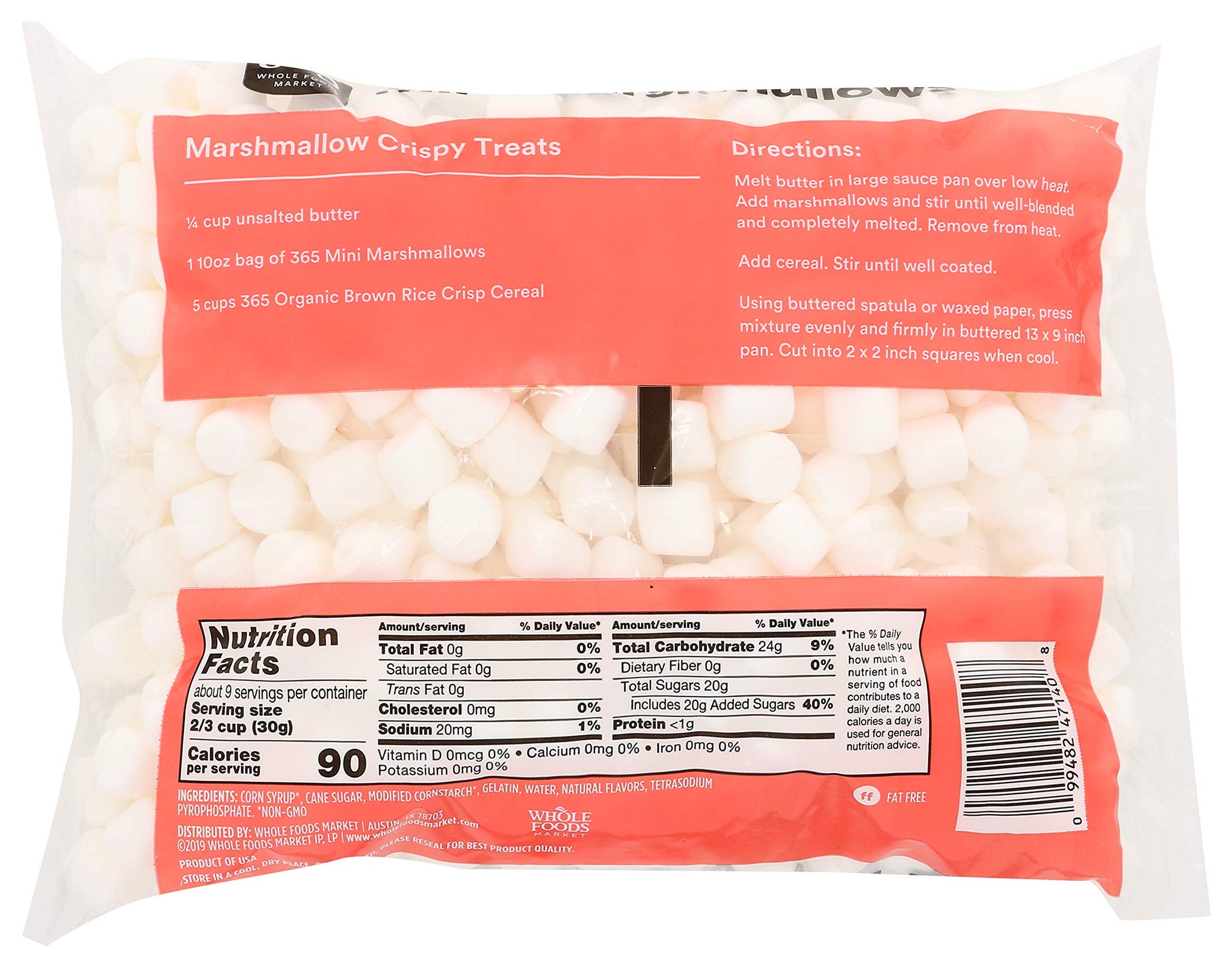 365 by Whole Foods Market, Mini Marshmallows, 10 Ounce