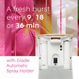 Glade Automatic Spray Refill, Exotic Tropical Blossoms, Scented Air Freshener for Home and Bathroom, 6.2 Oz, 2 Count