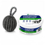BIRZOO Remove Black Pot Cleaner Paste, Burnt Pot & Pan Bottom Cleaner for Black Residue, Burnt Grease & Stainless Steel Cleaner