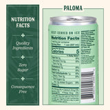 Little Saints Non-Alcoholic Paloma Mocktail | Bright, Sparkling & Citrus Forward | Crafted with Reishi Mushroom & Adaptogens for Calm & Ease | 5