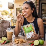 brittle-brittle Party Pack - 6 Flavor Bundle (Peanut & Pecan Brittle) - Chili Lime, Coconut, Jalapeño, Classic Peanut, Pecan, Bourbon Maple - 5 oz