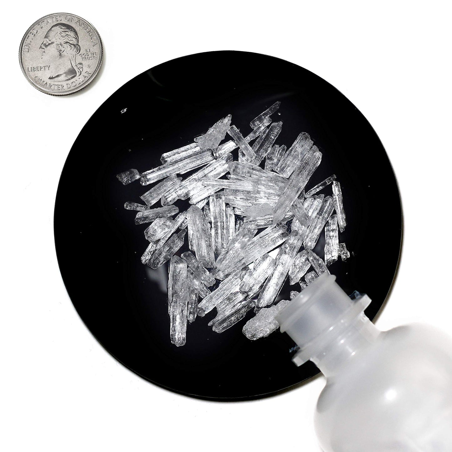 Menthol / 4 Ounce Bottle / 100% Pure USP Food Grade/Hexagonal Crystals