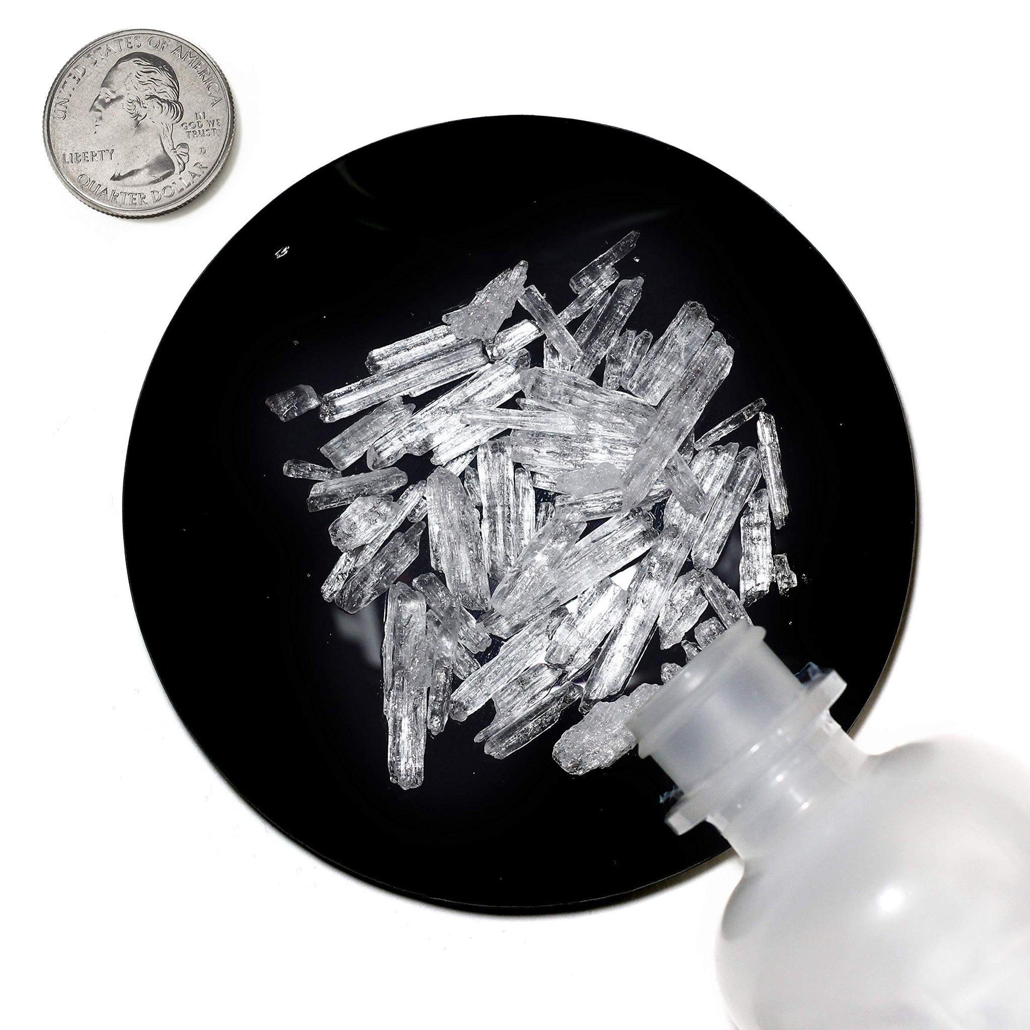 Menthol / 4 Ounce Bottle / 100% Pure USP Food Grade/Hexagonal Crystals