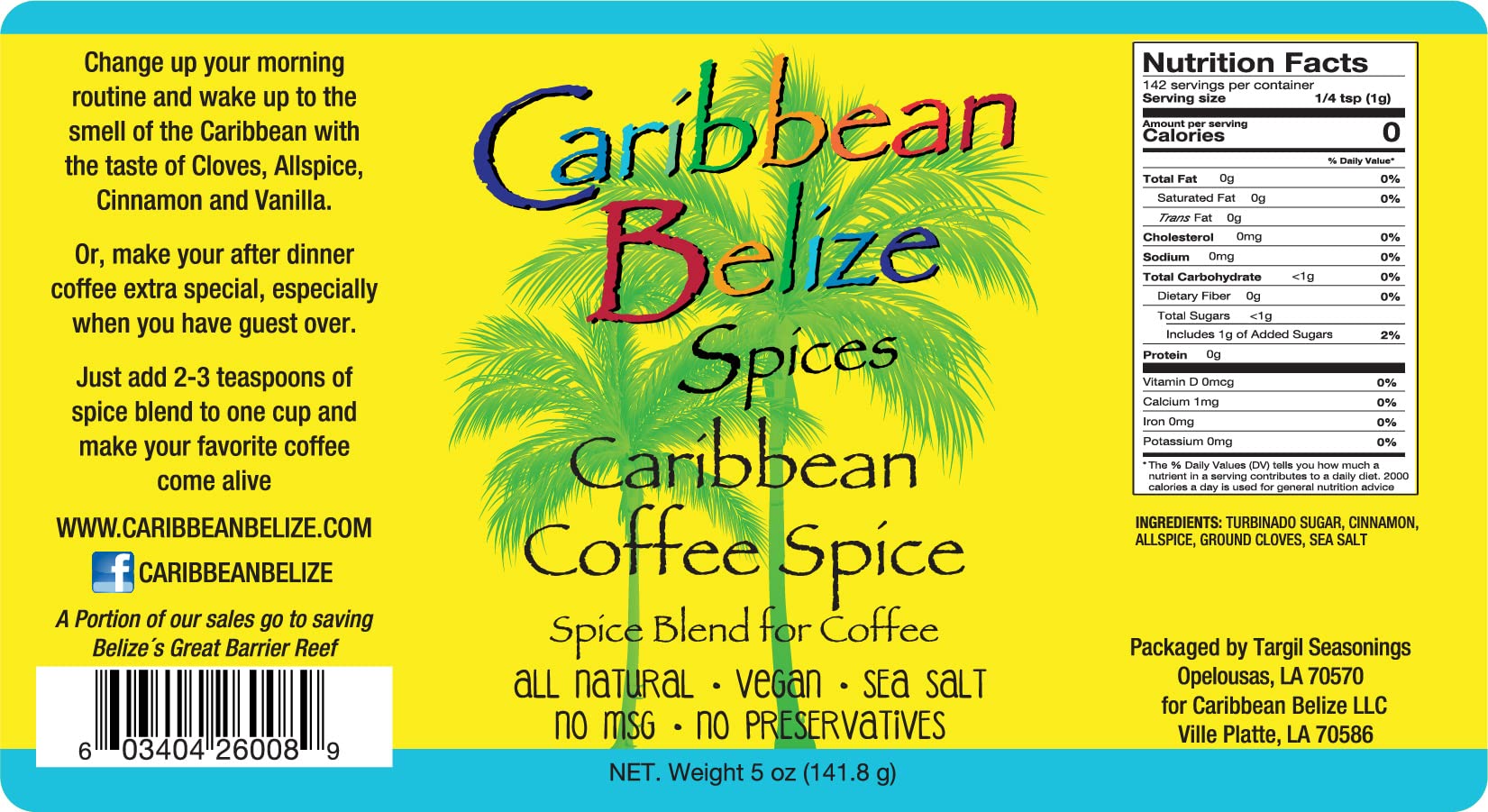 Caribbean Coffee Spice