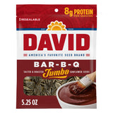 DAVID Jumbo Sunflower Seeds, Bar-B-Q Flavor, 5.25 oz.