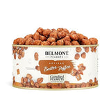 Belmont Peanuts Gourmet Butter Toffee Candied Peanuts, 20 oz (1 Pack) - Only 4 Ingredients, No Preservatives, 3g Protein - A Premium, Sweet, Buttery