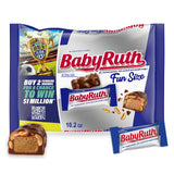 Baby Ruth Candy Bars with Chocolatey Caramel, Peanuts, and Nougat, Fun Size Candy Bars in Bag, 10.2 oz