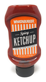 WHATABURGER Sauce Bundle ( 20 oz Spicy Ketchup Bottle , 16.5 Oz Buffalo Sauce, 19 oz Honey BBQ) Signature Whataburger Sauces
