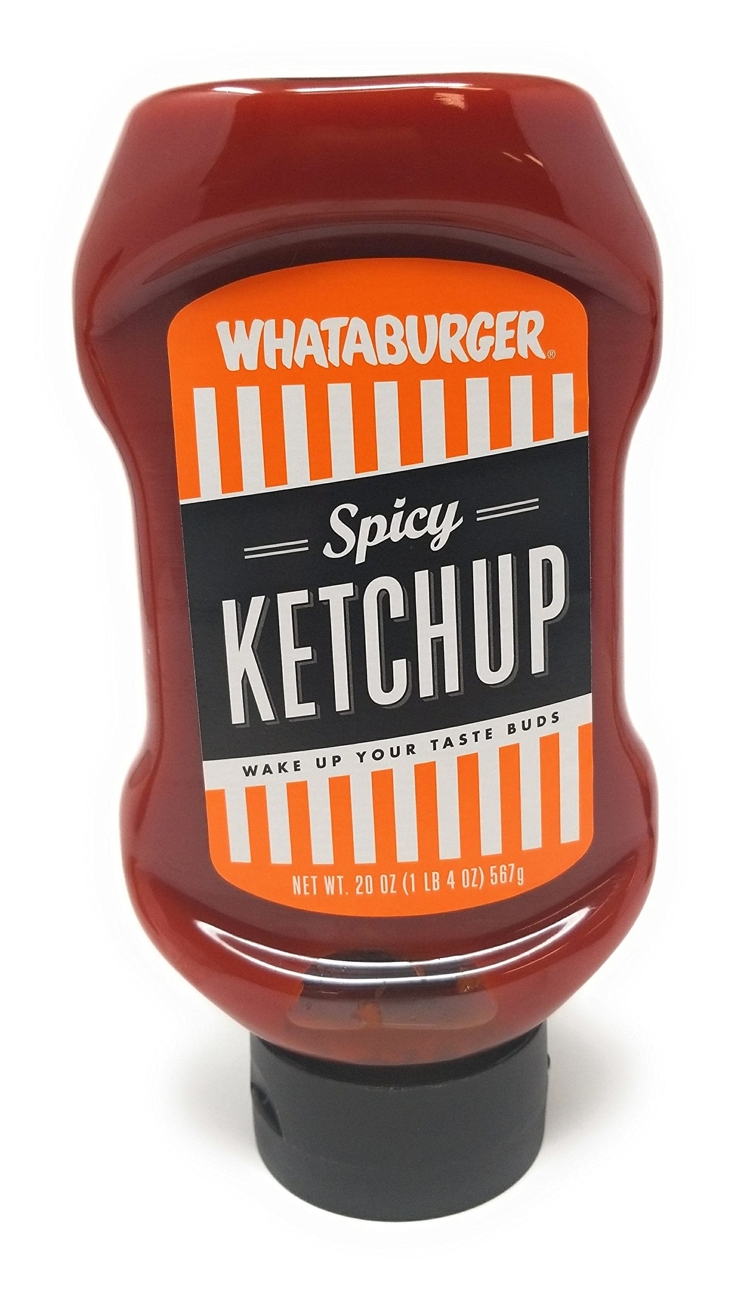 WHATABURGER Sauce Bundle ( 20 oz Spicy Ketchup Bottle , 16.5 Oz Buffalo Sauce, 19 oz Honey BBQ) Signature Whataburger Sauces