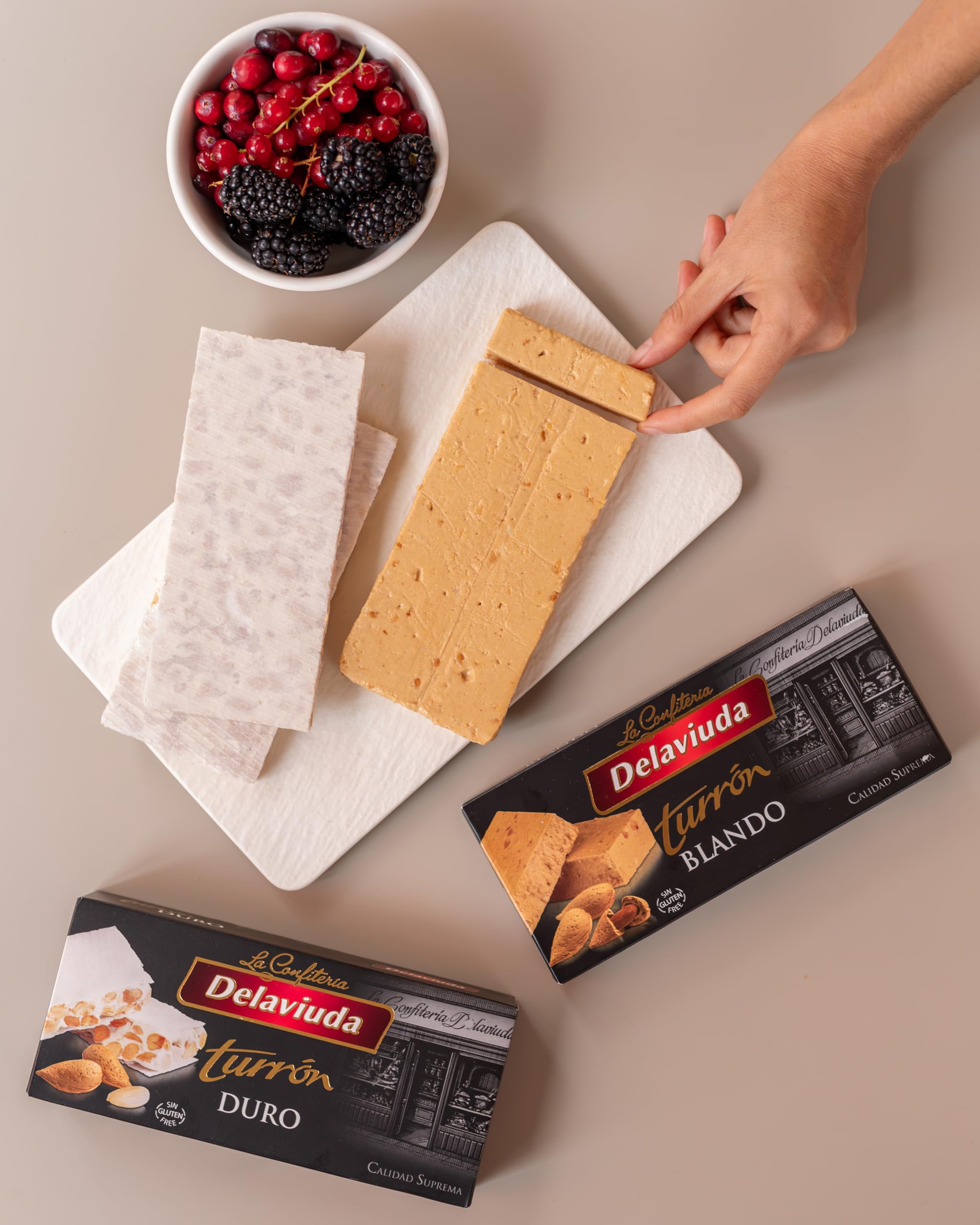 Delaviuda Crunchy Almond Turron (Turron Duro) 5.25 OZ