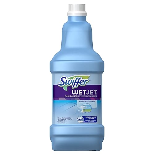 Swiffer WetJet Multi-purpose Floor Cleaner Solution Refill Open Window Fresh Scent 1.25L