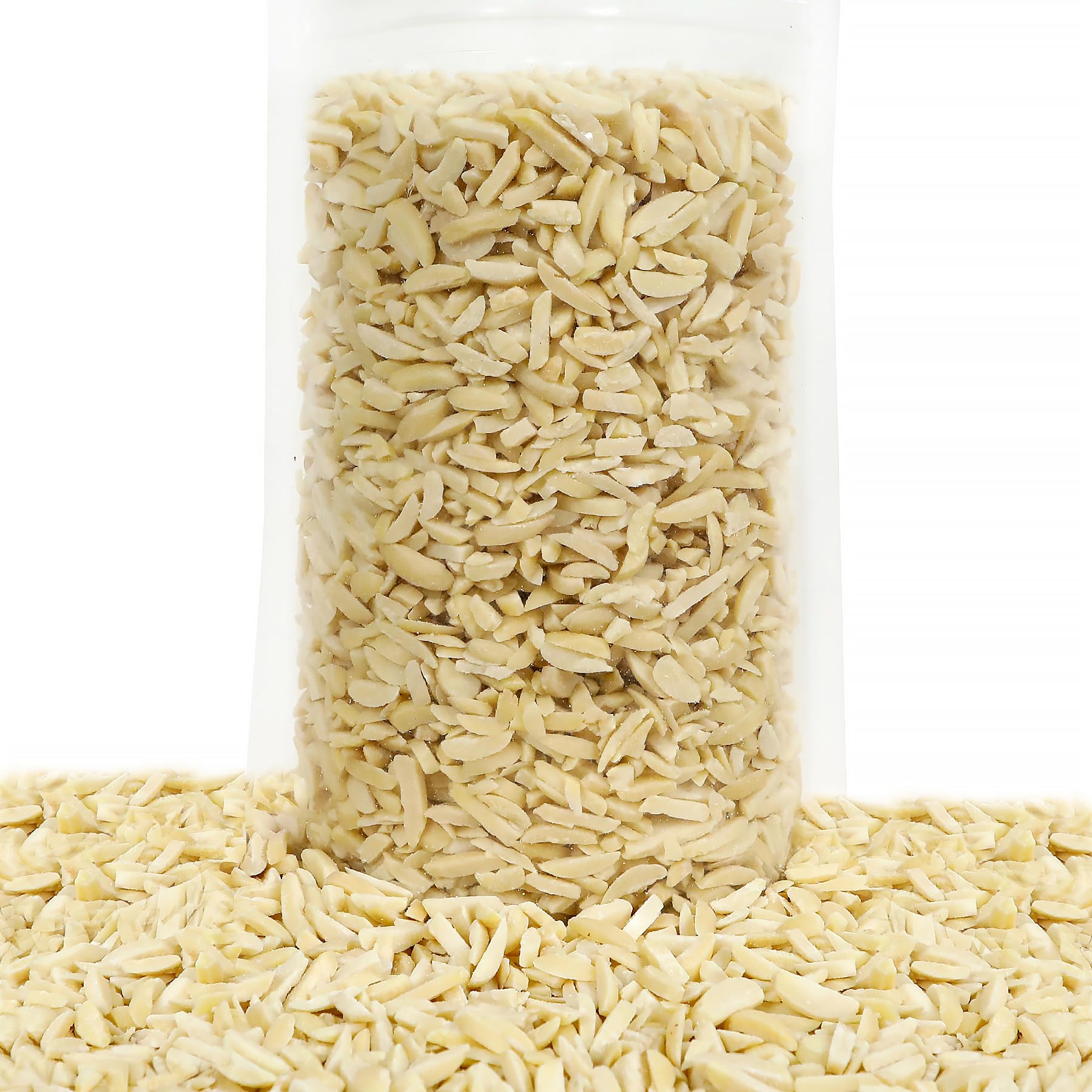 Smarty Stop California Almond Nuts Collection (Blanched Slivered Almonds, 2 LB)