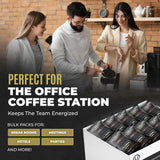 Colonial Coffee 32 Count Single Pot Coffee Packets - 100% Arabica High Caffeine Medium-Dark Roast | Pre-Measured Frac Packs for 12 Cup Maker | Bulk