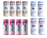 Nurri Ultra Filtered Protein Milk Shake, 4- Vanilla, 4-Chocolate & 4- Strawberry Flavors,Low Sugar, 11 FL oz Cans (Total 12 Count) variety Pack