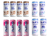 Nurri Ultra Filtered Protein Milk Shake, 4- Vanilla, 4-Chocolate & 4- Strawberry Flavors,Low Sugar, 11 FL oz Cans (Total 12 Count) variety Pack
