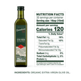 Bionaturae Extra Virgin Olive Oil - Organic Olive Oil, Non-GMO, USDA Certified Organic, Recyclable Glass, 100% Authentic Italian Olive Oil, Made in