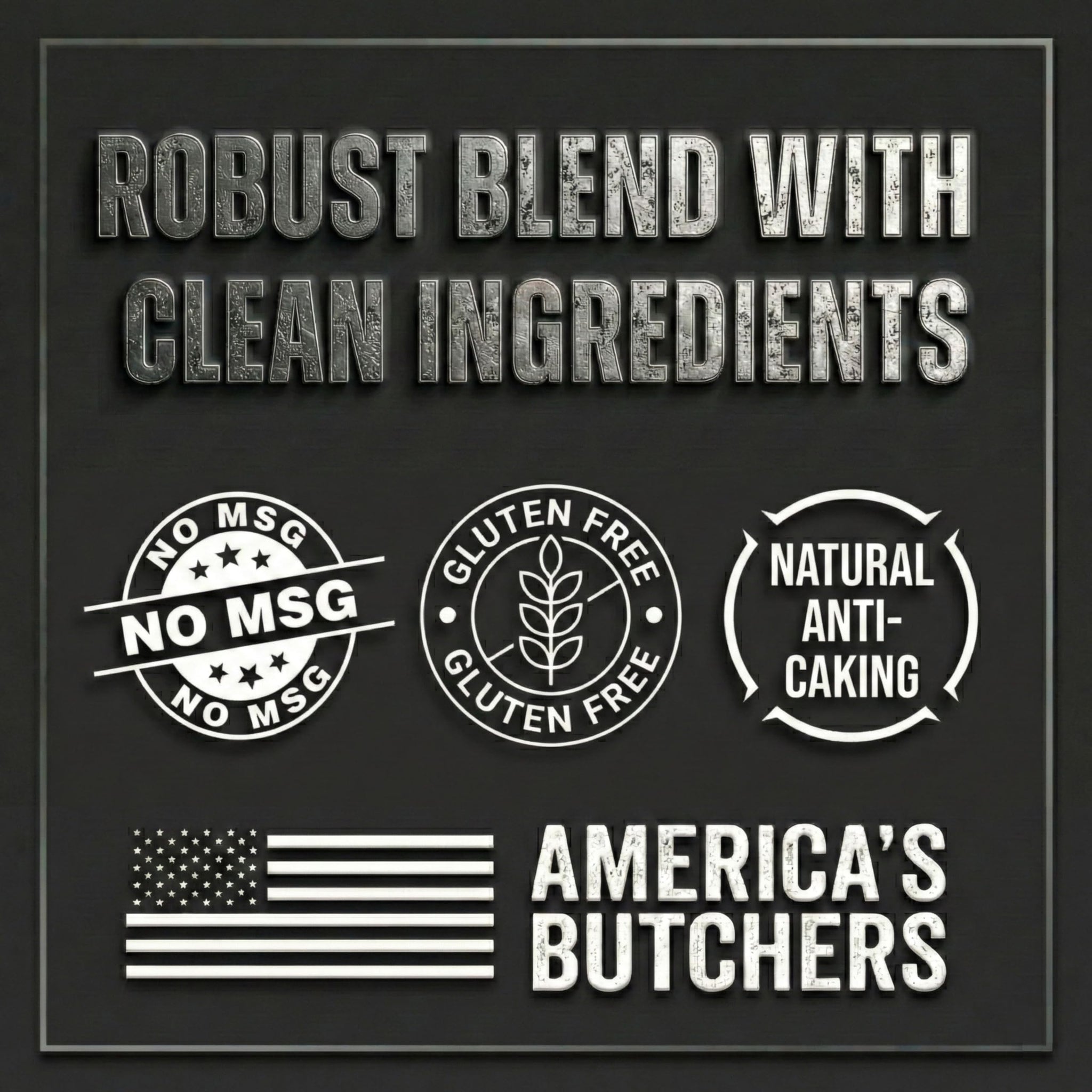 Bearded Butchers Black Blend Seasoning, 9.5 oz Large Shaker - Coffee & Molasses Flavor for Steaks, Brisket, Burgers, Roasts, Game Meats - Gluten-Free