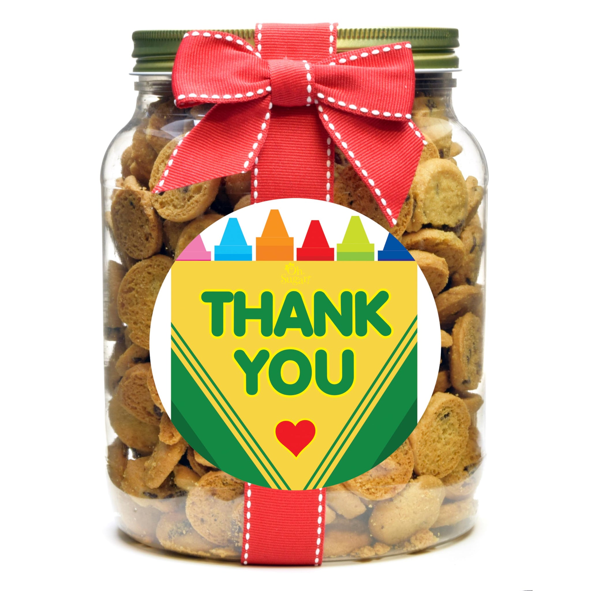 Nam's Bits Chocolate Chip Cookies - Teacher Half Gallon Jar - CRA