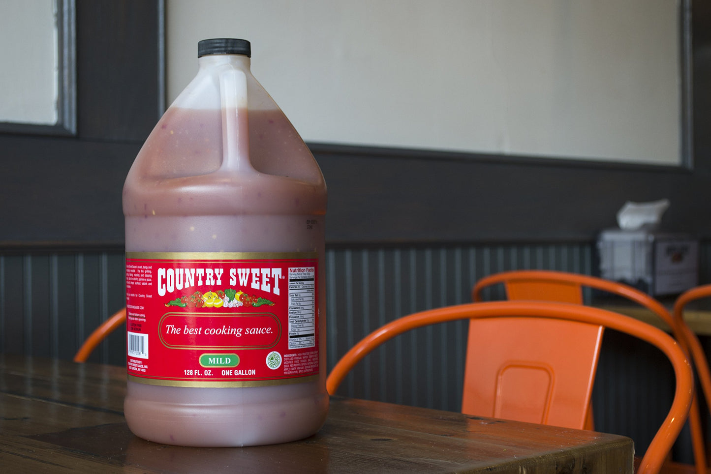 Country Sweet Sauce - Premium Cooking and Finishing Sauce (Mild, 1 Gallon/128 ounces)