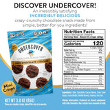 UNDERCOVER SNACKS CHOCOLATE CO Dark Chocolate & Sea Salt Quinoa Crisps (Only 1 piece that weighs 3 oz)