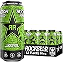 Rockstar Energy Drink Punched Hardcore Apple, 16oz Cans (12 Pack)