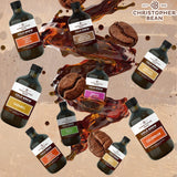 Christopher Bean Hand Crafted French Roast Flavored Coffee - Unsweetened Cold Brew & Iced Instant Coffee Distillate Liquid Java - Vanilla Coffee Beans