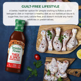 Walden Farms Thick & Spicy Barbecue Sauce 340ml X 3 (Pack of 3)