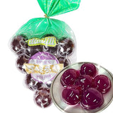 Kyoho Grape Jelly Bites - Sweet & Tangy Japanese-Inspired Gel Snacks, 280g/10 Piece Fruity Popping Jellies with Real Grape Flavor, Family-Friendly