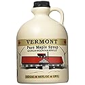 Georgia Mountain Maples of Vermont, Organic Maple Syrup, Amber Color Rich Taste, 64 Ounce