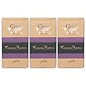 François Pralus Ghana 75% Dark Chocolate 3 Pack - French Chocolate - Bean-to-Bar, Direct Trade - Vegan, Soy-Free - Bundle