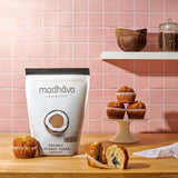 MADHAVA Organic Coconut Sugar 3 Lb. Bag (Pack of 1), Natural Sweetener, Sugar Alternative, Unrefined, Sugar for Coffee, Tea & Recipes, Vegan, Organic, Non GMO