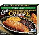 Amy's Frozen Meals, Cheese Enchilada Whole Meal, Made With Organic Corn and Tomatoes, Gluten Free Microwave Meals, 9 Oz