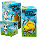 The Dreidel Company Happy Easter Belgian Milk Chocolate Gold Coins, Kosher Certified Dairy, Nut-Free, 1LB (2-Pack)