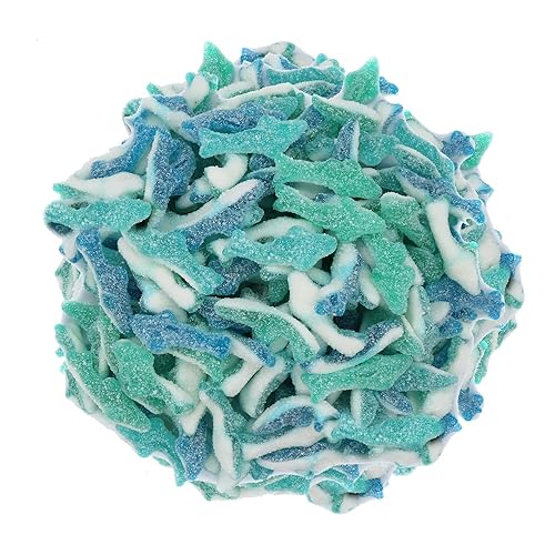 FirstChoiceCandy Fantastic Shark Gummy (Mini Sour, 5 Pound (Pack of 1))