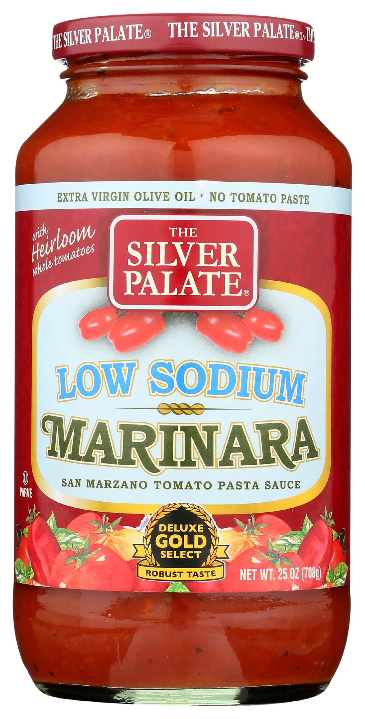 Silver Palate, Low Sodium Marinara Sauce, 25 Ounce
