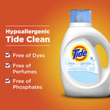 Tide free and gentle liquid laundry detergent 96 use 150 fl oz